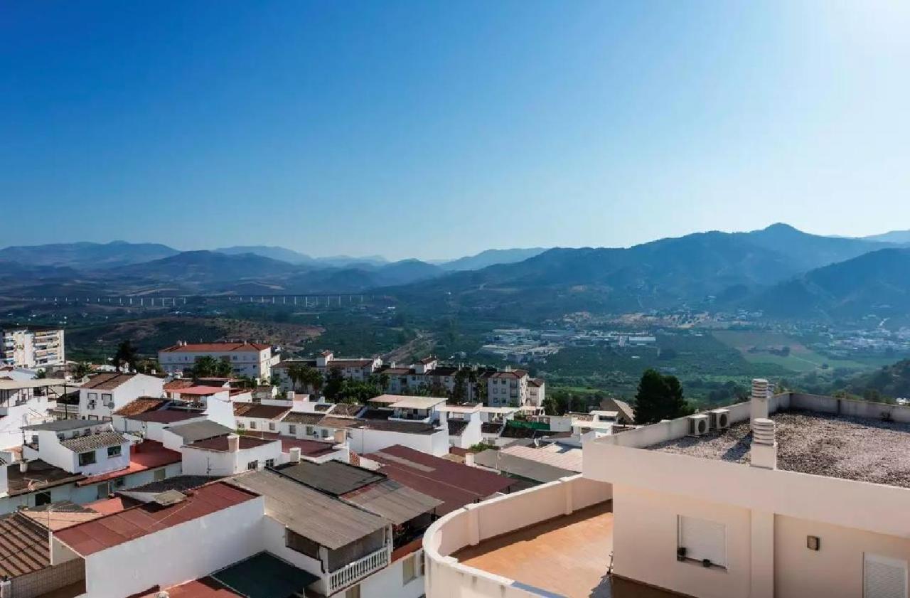 Apartmán Atico Guadalhorce - Mirador Privado Con Barbacoa Y Solarium Alora Exteriér fotografie
