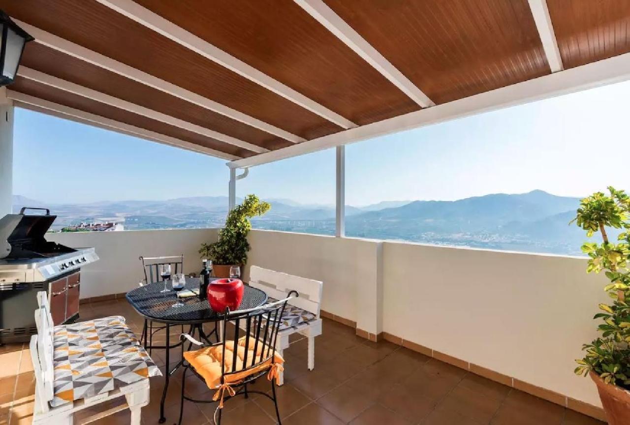 Apartmán Atico Guadalhorce - Mirador Privado Con Barbacoa Y Solarium Alora Exteriér fotografie
